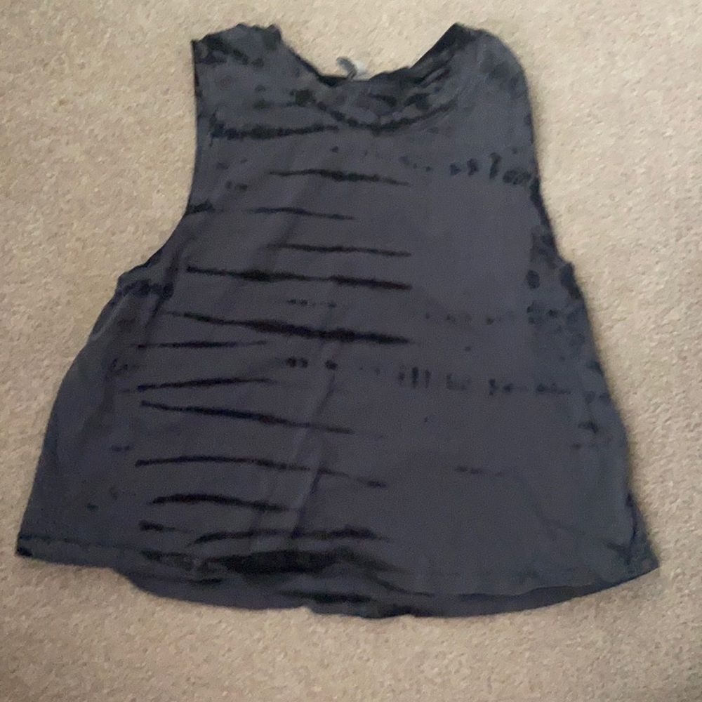 Tie dyed tank top